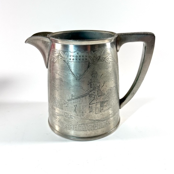 Gorham Kitchen Gorham Pewter Pitcher Vintage 97s Mt Vernon